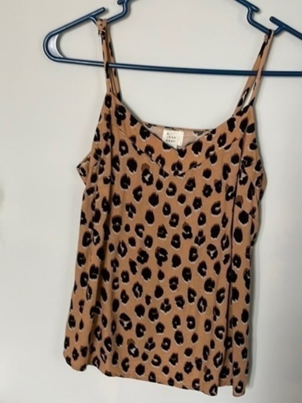 Target animal leopard print top size XS tank top shirt